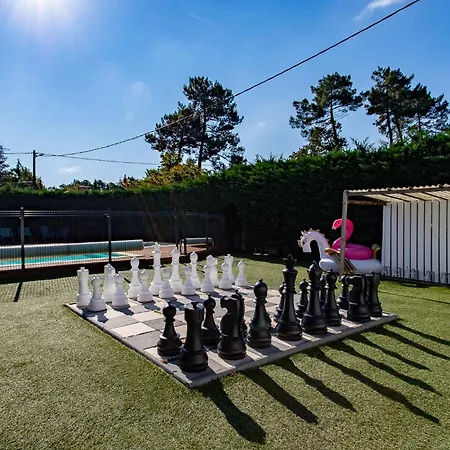 Holiday home La Maison Du Bonheur 30 Personnes Avec Piscines Chauffees Ares